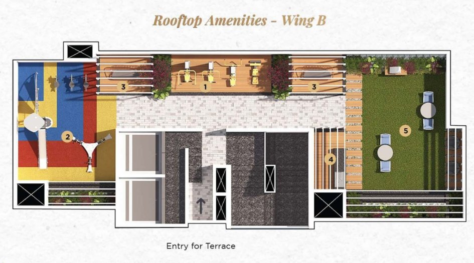 Shreeji-Paradise-Floor-Plan-Rooftop-Amenities-Wing-B